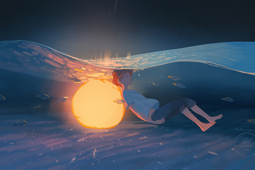 我要撑开世界沉睡的眼睛 | 独木鸟日记  8月1日